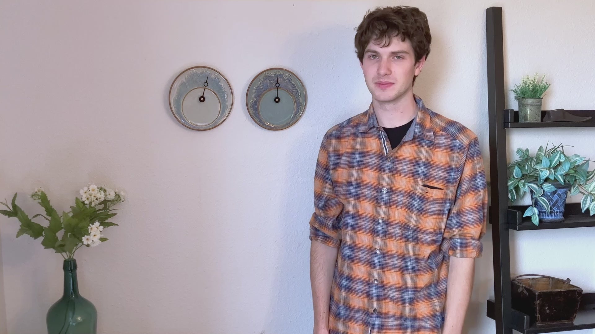 Video of a Olyssia Designs LLC  employee explaining how to set a Tide Clock