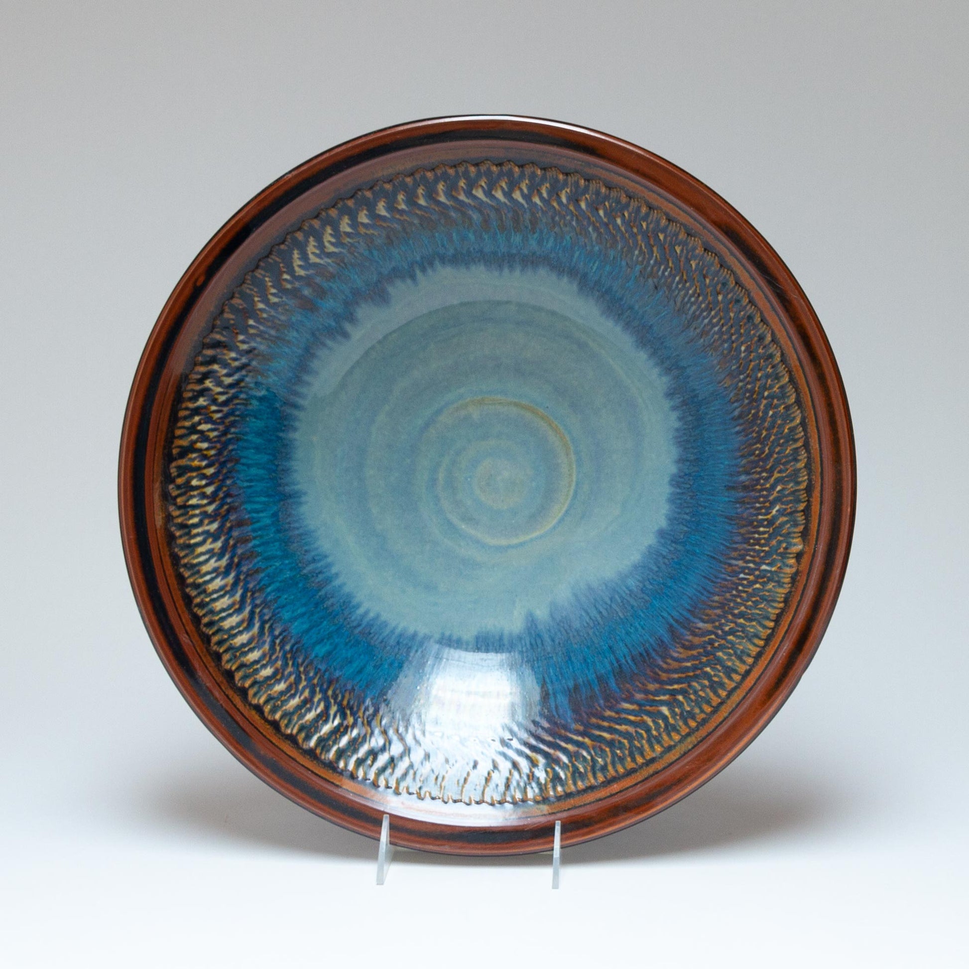 Footed Bowl Hand Made by Olyssia Designs LLC 