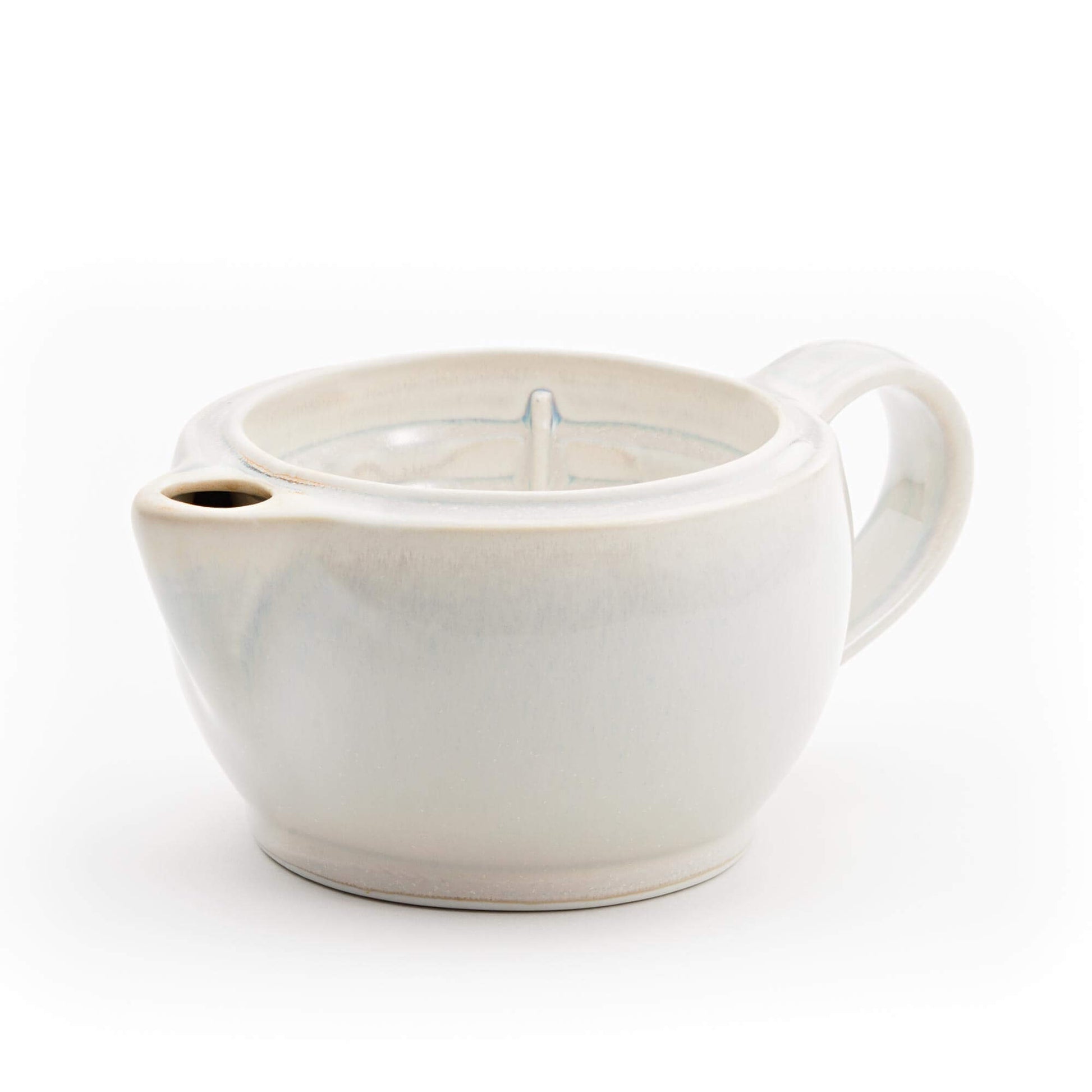G12 Scuttle Shaving Scuttle handmade by Olyssia Designs LLC  in US in Opal Glaze