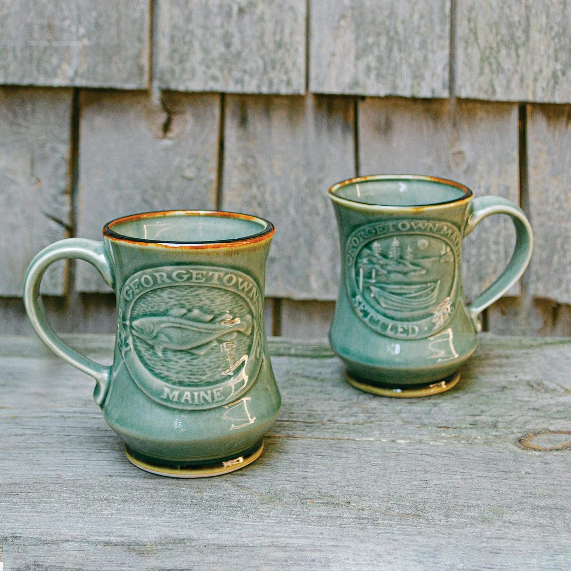 Georgetown Mug handmade in US by Olyssia Designs LLC 