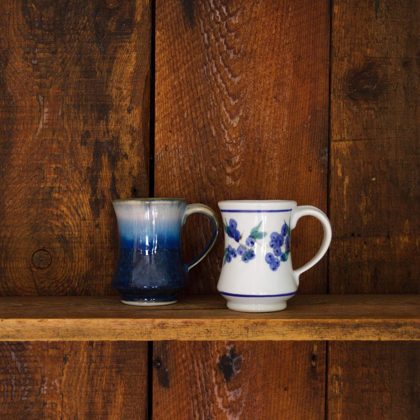 Handmade Pottery Pedestal Mug made by Olyssia Designs LLC in US