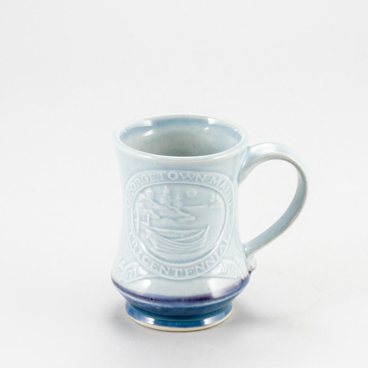 Handmade Georgetown Maine Tricentennial Mug by Olyssia Designs LLC