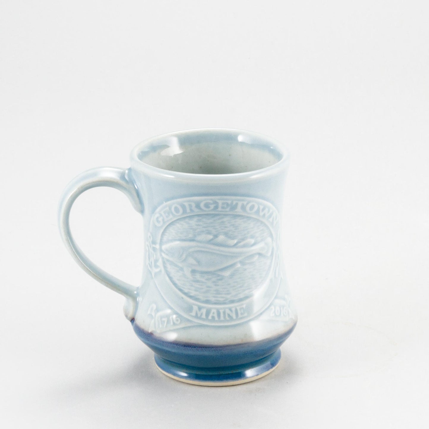 Handmade Georgetown Maine Tricentennial Mug by Olyssia Designs LLC