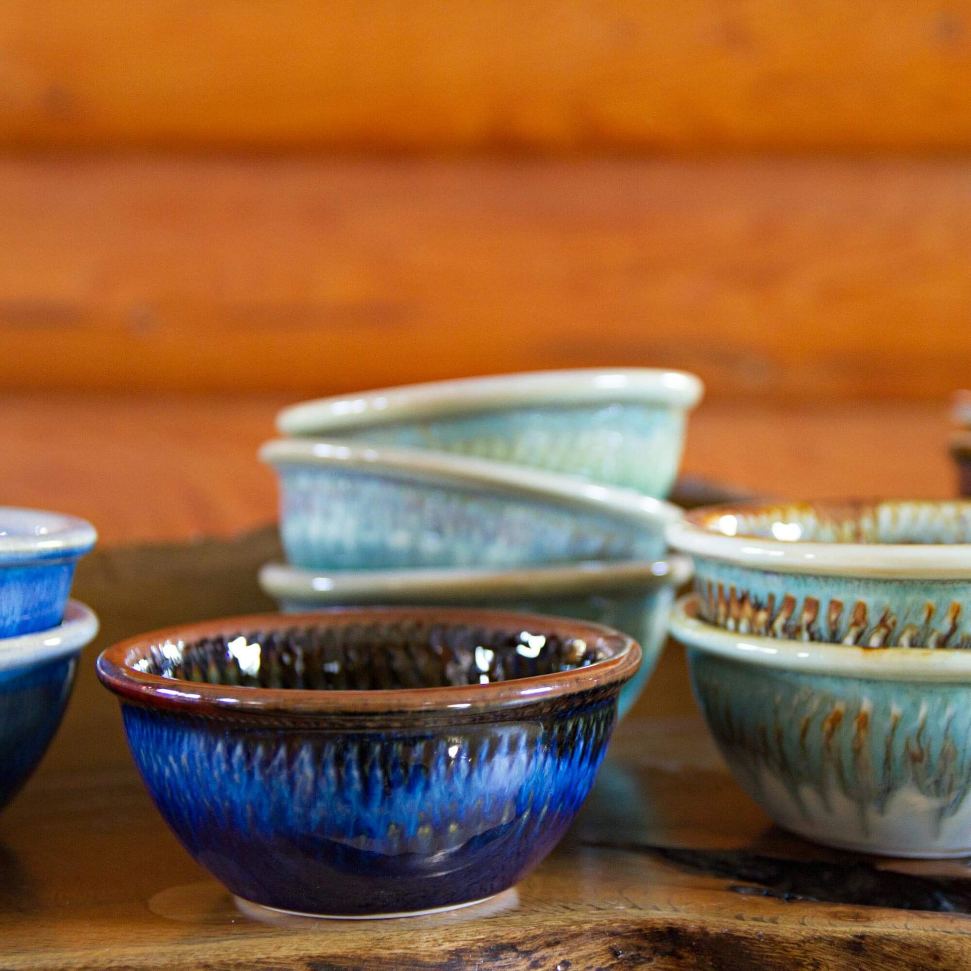 Handmade Pottery Custard Bowl made by Olyssia Designs LLC in US
