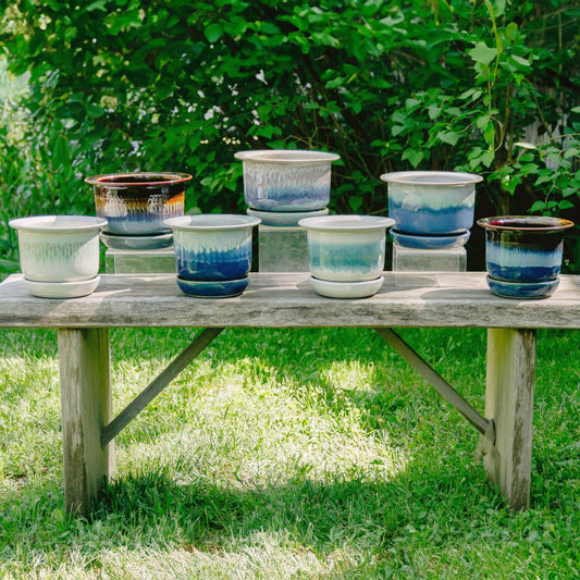 Handmade Pottery Ring Planters made by Olyssia Designs LLC  in US