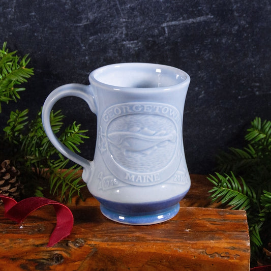 Handmade Georgetown Maine Tricentennial Coffee 
Mug by Olyssia Designs LLC