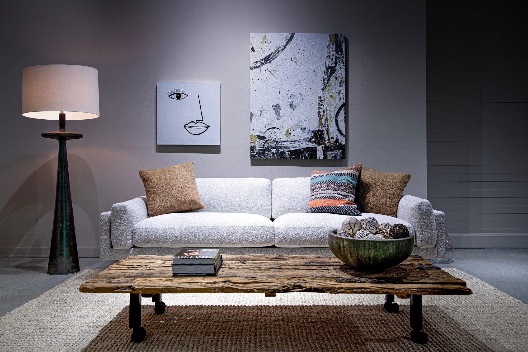 American Leather Cooks High Leg Sofa Collection