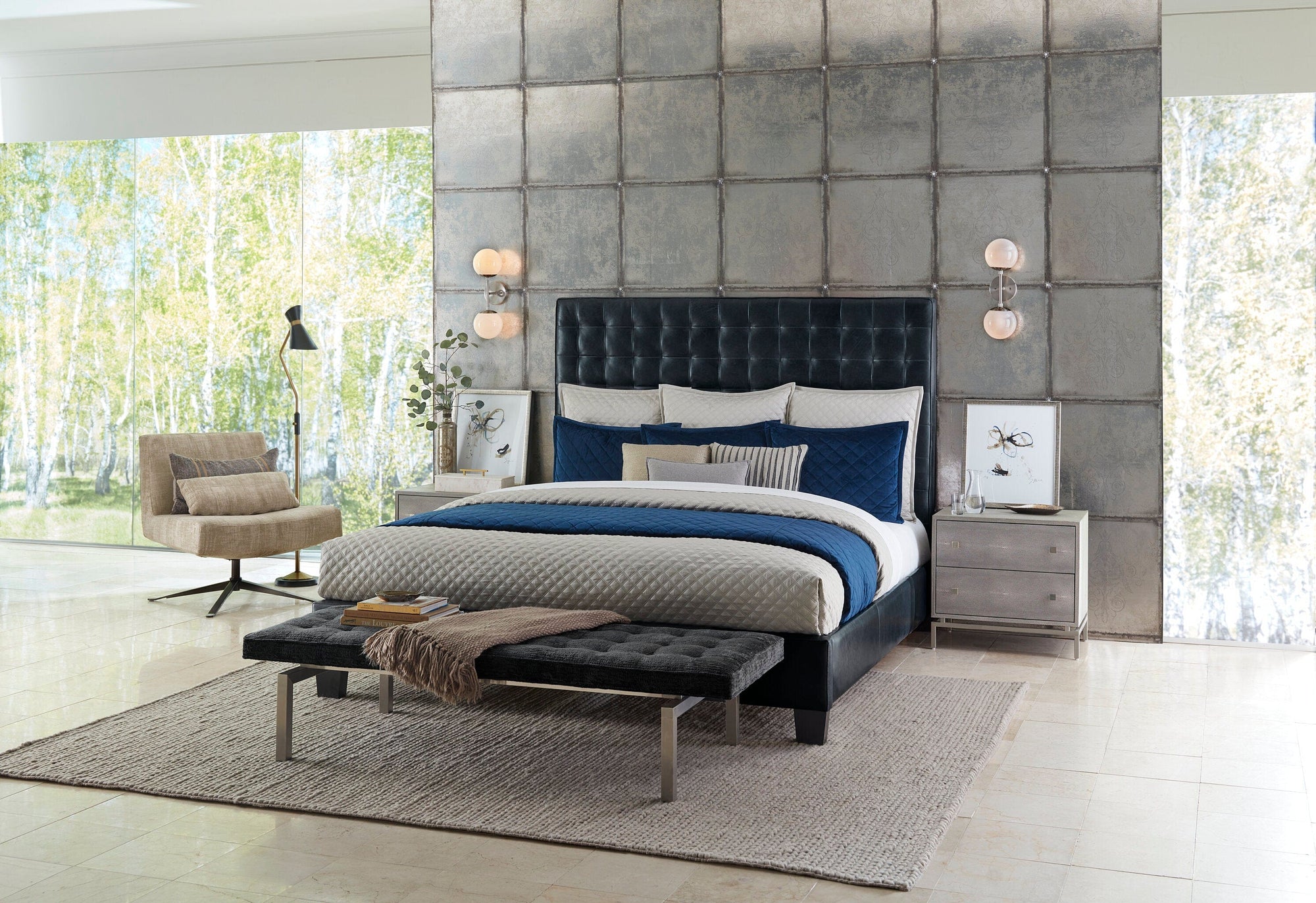 American Leather Loja Bed