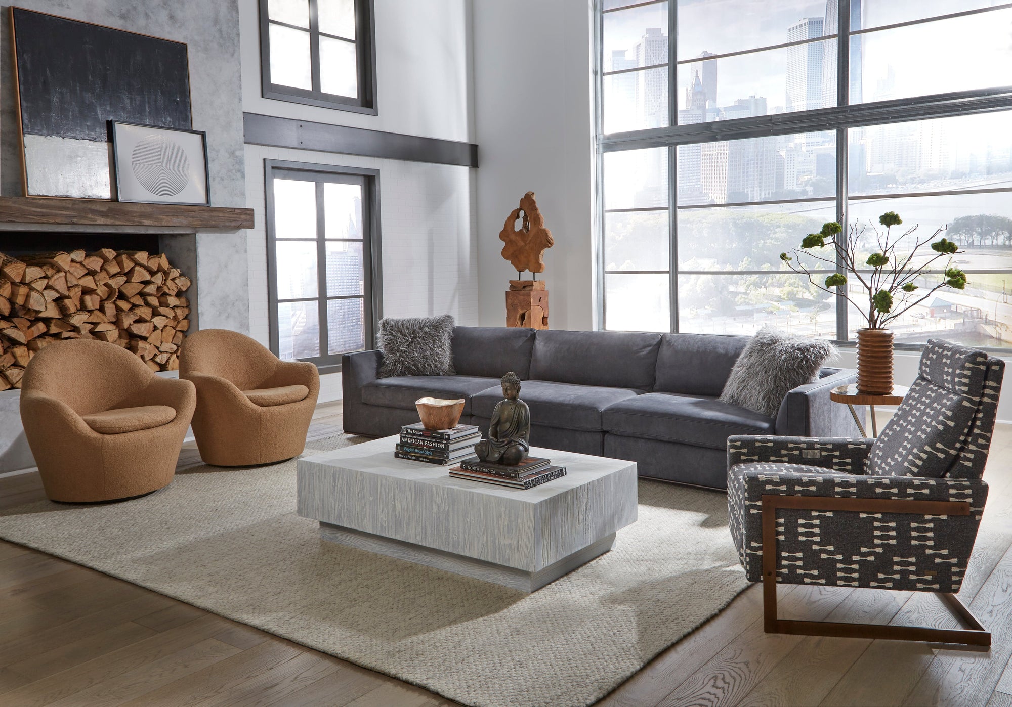 American Leather Siena Sofa Collection