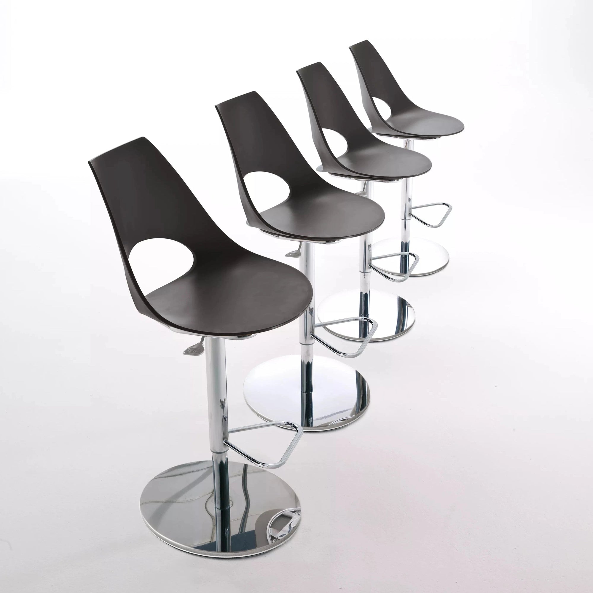 Bontempi Shark Swivel Bar Stool