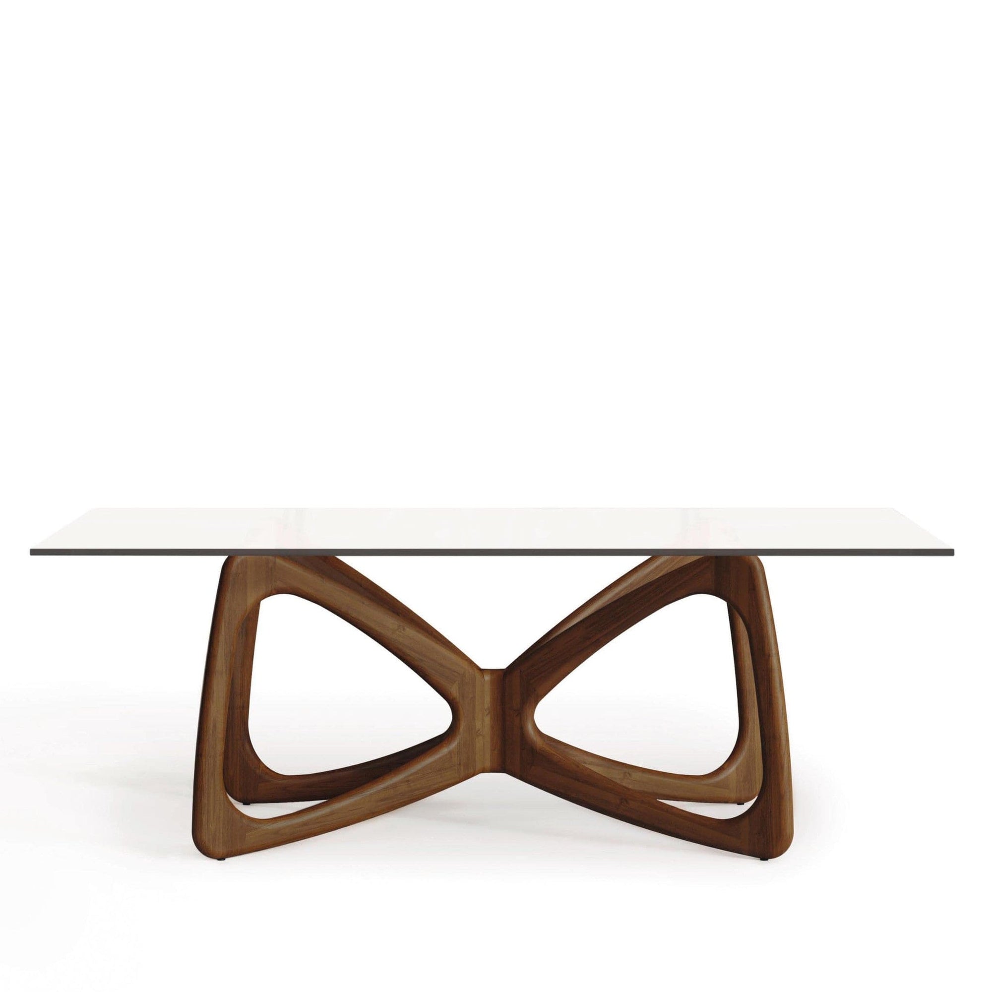 Copeland Butterfly Glass Top Dining Table