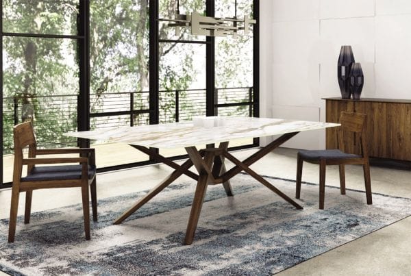 Copeland Exeter Stone Top Dining Table