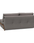 Innovation Cubed Queen Size Sofa Bed With Dark Wood Legs