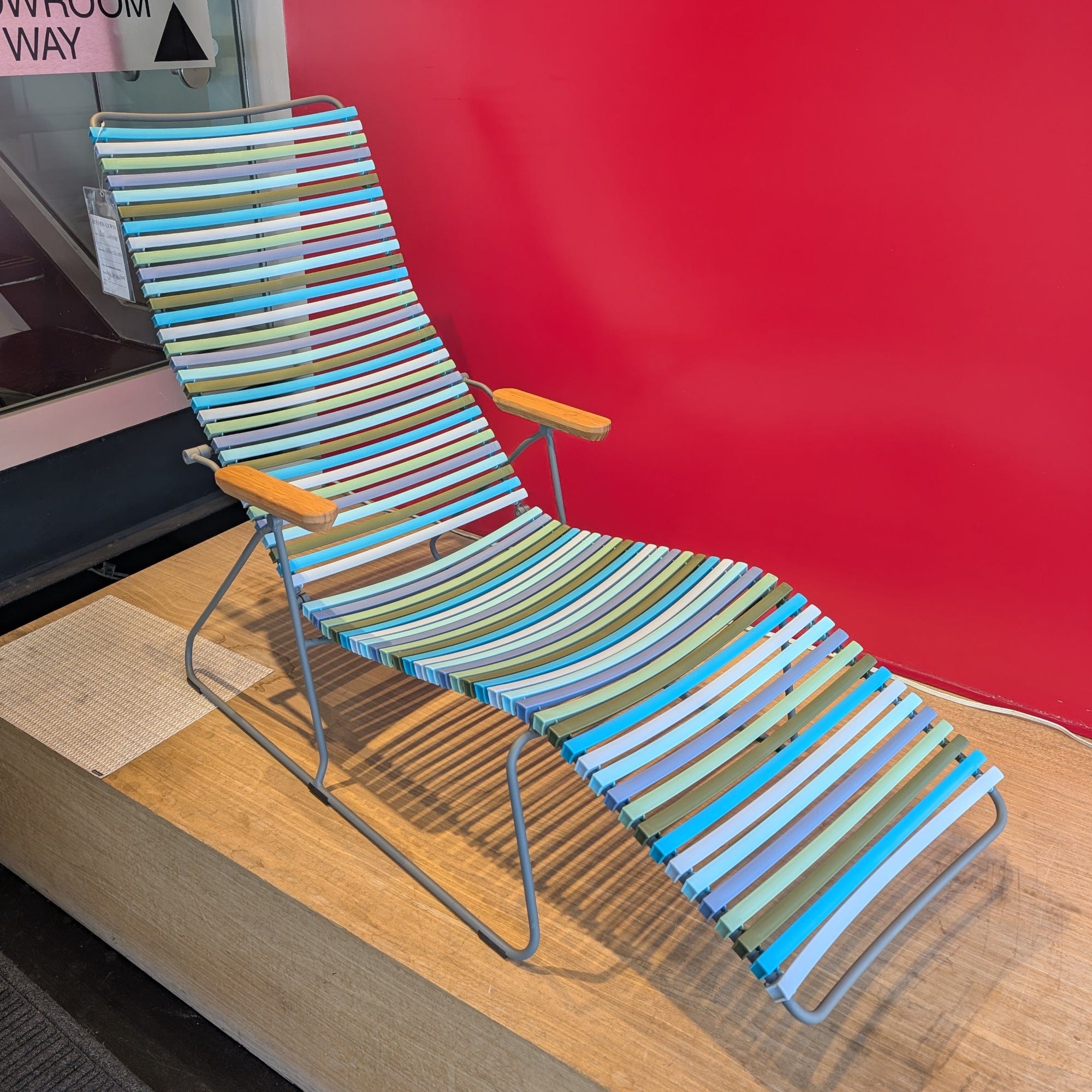 CYMO FURNITURE Houe Multicolor Click Sunlounger